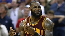 LeBron James z Clevelandu je nespokojený.