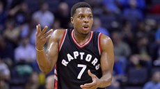Kyle Lowry z Toronta se nestačí divit. Kyle Lowry z Toronta se nestačí divit.