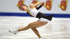 Italská krasobruslařka Carolina Kostnerová na mistrovství Evropy v Ostravě Italská krasobruslařka Carolina Kostnerová na mistrovství Evropy v Ostravě
