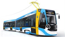 Návrh tramvaje pro Ostravu zveřejněný na webových stránkách. Návrh tramvaje pro Ostravu zveřejněný na webových stránkách.