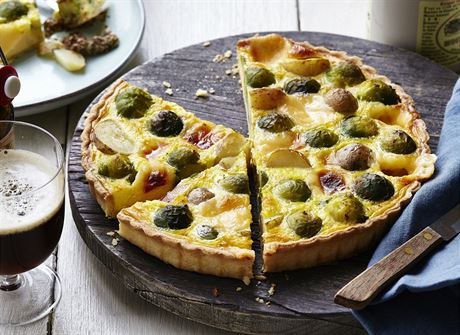 Quiche s rikovou kapustou