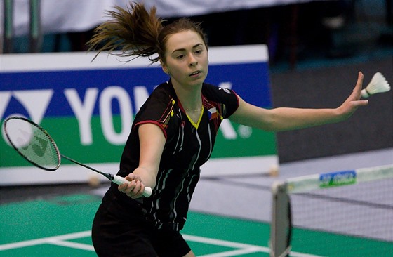 Badmintonistka Tereza vábíková na republikovém ampionátu v Liberci