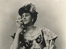 Baletka a milenka carevie Mikuláe Matilda Kesinská na archivním snímku
