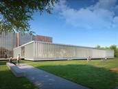 Vítězný návrh ateliéru Kuba & Pilař architekti s.r.o. na přístavbu Jihočeské... Vítězný návrh ateliéru Kuba & Pilař architekti s.r.o. na přístavbu Jihočeské...
