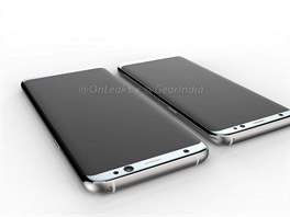 Samsung Galaxy S8 a S8 plus (render)