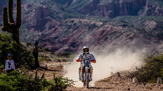 Rudolf Lhotsk na Rallye Dakar 2017.