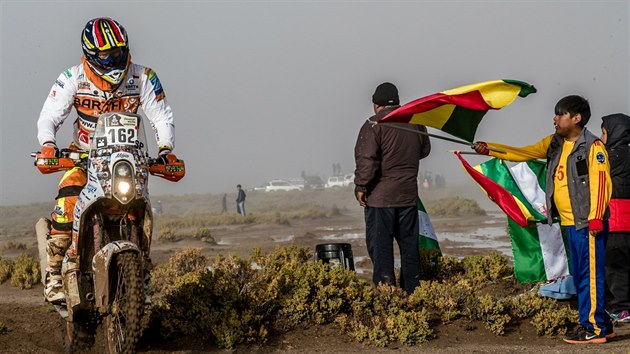 Rudolf Lhotsk na Rallye Dakar 2017.