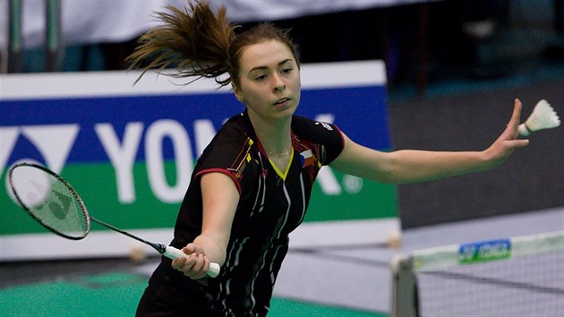 Badmintonistka Tereza vbkov na republikovm ampiontu v Liberci