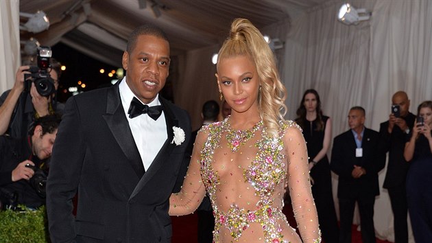 Jay-Z a Beyonc na MET Gala (New York, 4. kvtna 2015)