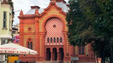 Bývalá synagoga v Uhorod dnes slouí jako koncertní sál.