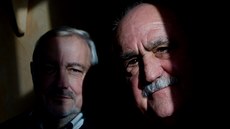 Němečtí hledači Jantarové komnaty – zleva Georg Mederer a Erich Stenz – chtějí... Němečtí hledači Jantarové komnaty – zleva Georg Mederer a Erich Stenz – chtějí...