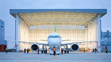 ínské dopravní letadlo Comac C919 od spolenosti Commercial Aircraft...