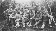 Příslušníci 91. pěšího pluku v roce 1916 na italské frontě. Příslušníci 91. pěšího pluku v roce 1916 na italské frontě.