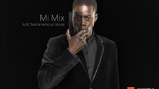 Model Alpha Dia v reklamě na Xiaomi Mi Mix Model Alpha Dia v reklamě na Xiaomi Mi Mix