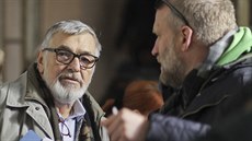 Natáčení detektivního seriálu Mordparta v areálu kláštera v Chotěšově na... Natáčení detektivního seriálu Mordparta v areálu kláštera v Chotěšově na...