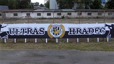 Ukradená vlajka fanklubu Votroci 2000. Ukradená vlajka fanklubu Votroci 2000.