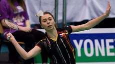 Badmintonistka Tereza vábíková na republikovém ampionátu v Liberci