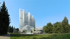 Výškový dům Perla, Brno-Žabovřesky - Stavby svým tvarem i polohou zakončuje... Výškový dům Perla, Brno-Žabovřesky - Stavby svým tvarem i polohou zakončuje...