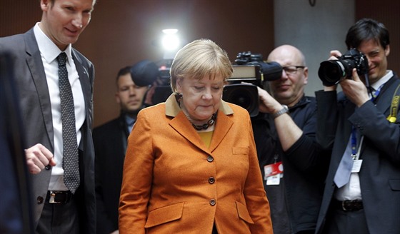 Nmecká kancléka Angela Merkelová vypovídala ped vyetovací komisí, která se...