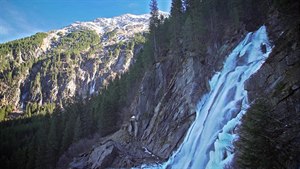 Nejvyí vodopád v Evrop a snowpark Kitzsteinhorn
