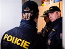 Policejn kontroly na ubytovn v Rychnov nad Knnou.