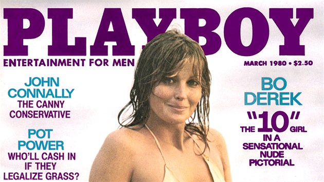 Tituln strana pnskho asopisu Playboy z bezna 1980