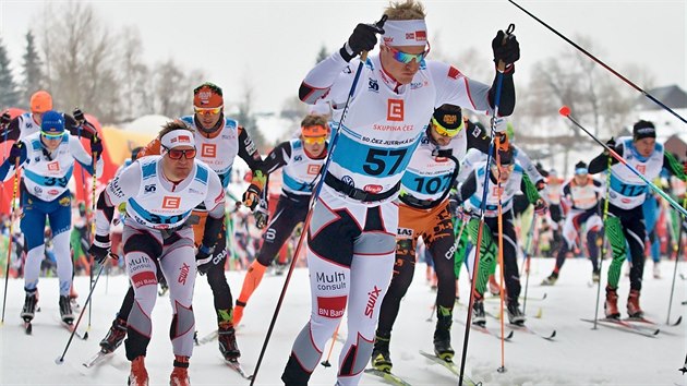 Start jubilejn 50. Jizersk padestky.