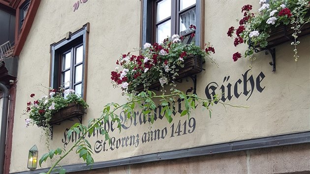 Jedna z nejstarch klobsovch hospod v Norimberku byla zaloena ji v roce 1419.