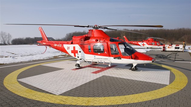 Nov provozovatel leteck zchrann sluby na olomouckm heliportu, slovensk spolenost Air Transport Europe, ve tvrtek pesunul do Olomouce druh zlon stroj.