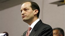 Kandidát na ministra práce Alexandr Acosta. (23. 6. 2006) Kandidát na ministra práce Alexandr Acosta. (23. 6. 2006)
