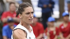 Německá tenistka Andrea Petkovicová.¨v 1. kole Fed Cupu. Německá tenistka Andrea Petkovicová.¨v 1. kole Fed Cupu.