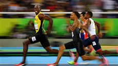V kategorii Sport uspl snímek Usaina Bolta, který si bel pro zlato na letní...