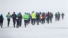 Ledového maratonu na Lipn se zúastnili bci, bkai i cyklisté.