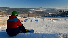 Snowpark potí milovníky adrenalinu.