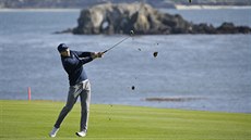 Jordan Spieth na turnaji v Pebble Beach.