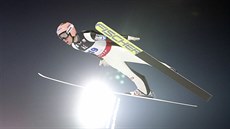 Stefan Kraft při v závodu Světového poháru v Pchjongčchangu. Stefan Kraft při v závodu Světového poháru v Pchjongčchangu.