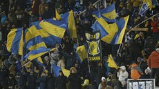 Fanouci Rostova v zápase proti Spart