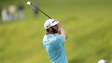 Dustin Johnson na turnaji v Pacific Palisades.