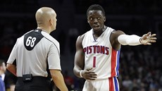 Reggie Jackson z Detroitu vysvtluje svj pohled na vc rozhodímu.