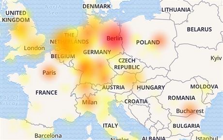 Ve 20:19 má YouTube stále potíe s dostupností.