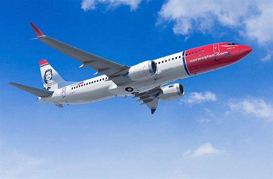 Letoun norské spolenosti Norwegian Air Shuttle