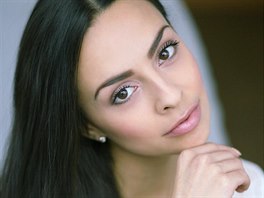 Finalistka eské Miss 2017 Mirka Pikolová (22) z  Prahy mí 172 centimetr....