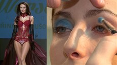 Sexy líčení na přehlídce spodního prádla. Inspirujte se. Sexy líčení na přehlídce spodního prádla. Inspirujte se.