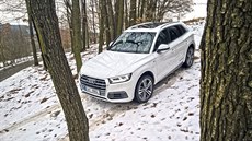 Audi Q5 dostala elegantní sportovní linky. Dvacetipalcová kola jsou za...