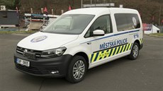 V prosinci dostali pražští strážníci do garáží deset nových vozidel Volkswagen... V prosinci dostali pražští strážníci do garáží deset nových vozidel Volkswagen...