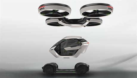 Koncept Pop up studia Italdesign a spolenosti Airbus