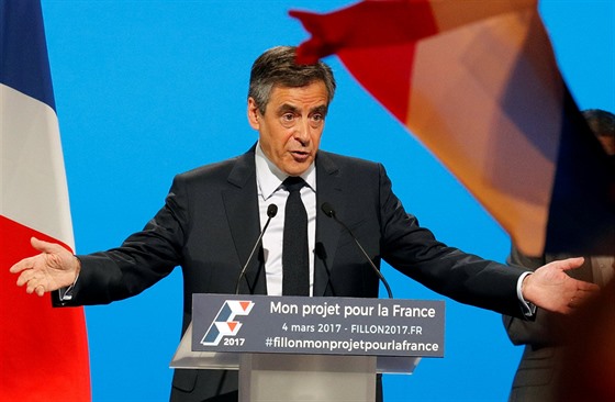 Prezidentský kandidát François Fillon.