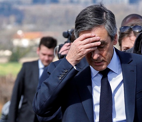 Prezidentský kandidát François Fillon.