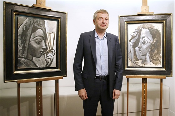 Ruský miliardá Dmitrij Rybolovlev koupil v íjnu 2015 dva obrazy Pabla...