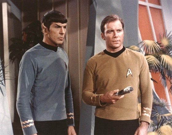 Návtvníci praského planetária se mohou tit na snímky ze série Star Trek z...